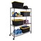 Seville Classics UltraDurable 4-Tier NSF Steel Shelving, 60" W x 24" D x 76" H